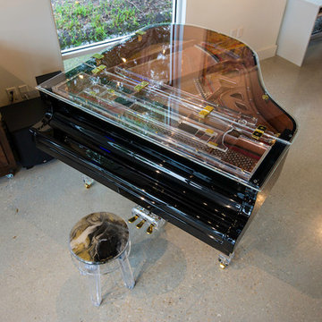 Aire Acrylic Baby Grand Piano