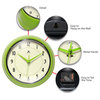 Retro Round 9.5" Apple Green Wall Clock