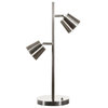 Dainolite 2 Light 9" Freestanding LED Table Lamp Portable, 624LEDT-SC