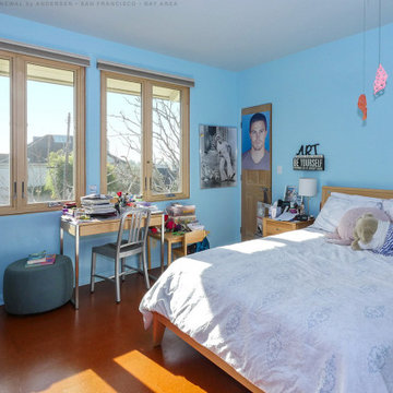New Windows in Delightful Bedroom - Renewal by Andersen San Francisco Bay Area