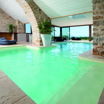 Piscines formes libres