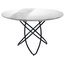 Hula-Hoop Round Marble Table