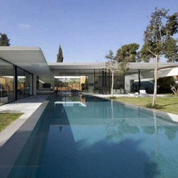Modern Forest Villa - Windows And Doors