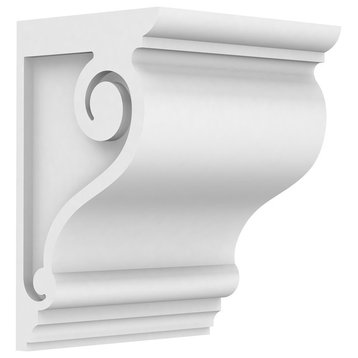 Standard Scroll Architectural Grade PVC Corbel