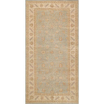 Pasargad Sultanabad Collection Hand-Knotted Lamb's Wool Rug, 10'2"x19'9"