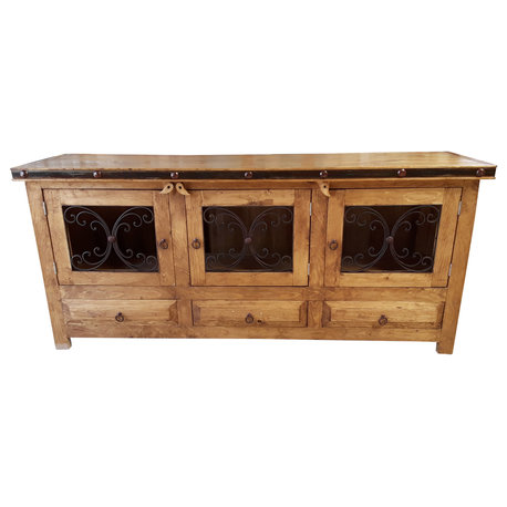 Rustic Saint Andrew Bathroom Vanity, 80 X 20 X 32