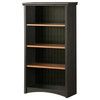 Atlin Designs 4 Shelf Bookcase in Ebony