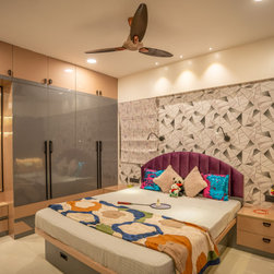 Stylish Contemporary Bedroom with a Geometric Flair - Products