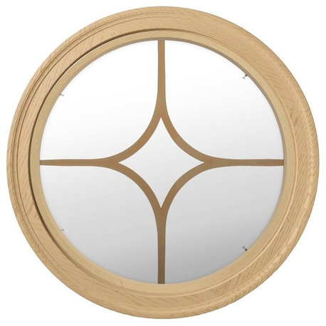 Cabin Light Round Window, Diamond Grille