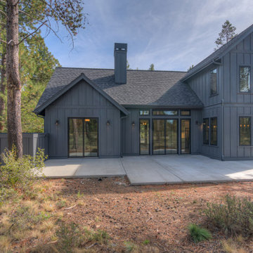 Rear view of patio, Sunriver, Oregon