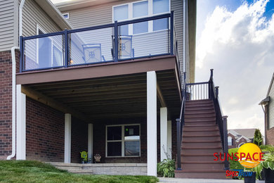 Inspiration for a deck remodel in Detroit
