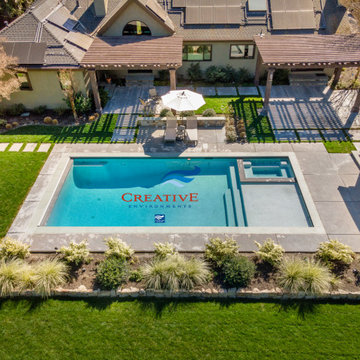 Alamo Auto Cover Pool/Spa with Pavilion
