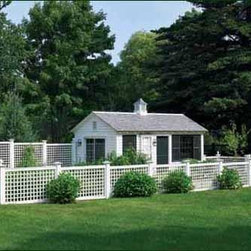 Lattice Garden Enclosure - Home Fencing And Gates