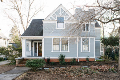 Traditional exterior home idea in Raleigh