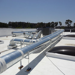 Rooftop Ductwork for Commercial Building - Home Office Accessories