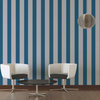 Modern Textured Wallpaper With Stripes, 304591, Gray Blue, 1 Roll