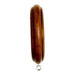 Kirsch 2 Inch Wood Trends Wood Rings - Curtain Rods