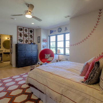 Bright Boys Baseball Room
