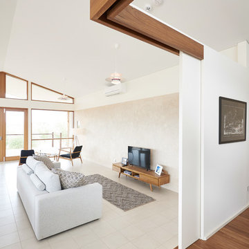 Bedroom and Living Room
