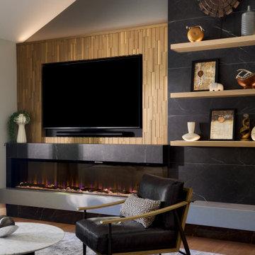 Stunning Entertainment Center & Bar