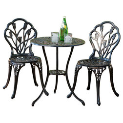 Traditional Outdoor Pub And Bistro Sets by GDFStudio