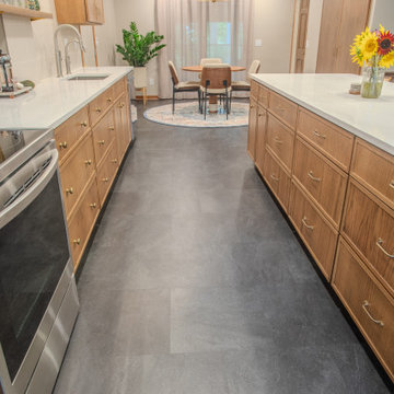 Calming Tones Kitchen