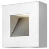 Hinkley Luna 9" Wide Satin White Outdoor Wall Light