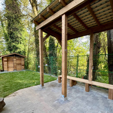 Sweat lodge and utility support structures