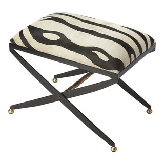 Morena Acrylic Vanity Stool from Butler