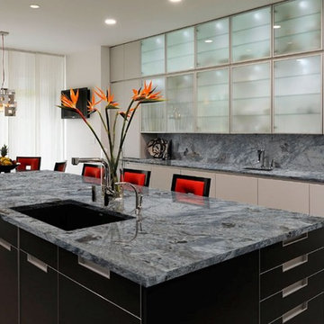 Araras Blue Granite Kitchen