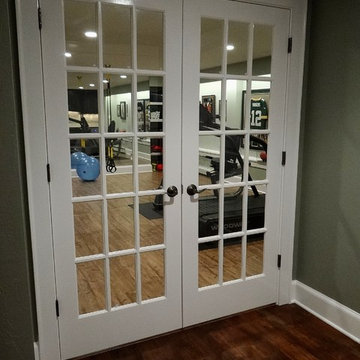 Lower Level Remodel with Wine Cellar in Wauwatosa