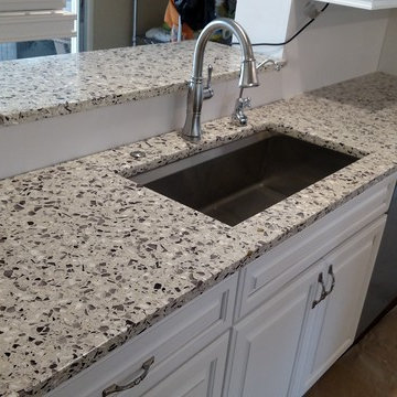 Amethyst Vetrazzo Kitchen Countertops