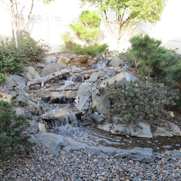 Cool outdoor waterfall in Riverside, ca