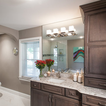 Refreshed and Enhanced Ladue Master Bath