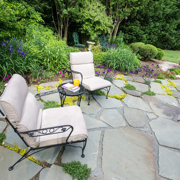 Living Irregular Bluestone Patio