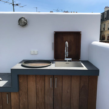 Delerue: surélévation et création d'une terrasse