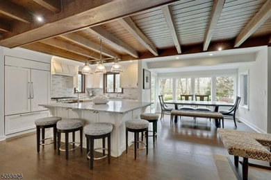 Example of a kitchen design in New York