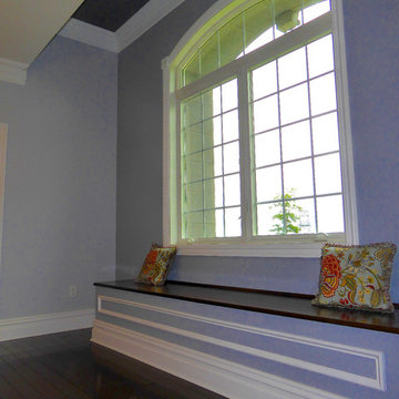 S. Residence | Modern Tale on Center Hall Colonial | Interesting Roof Lines