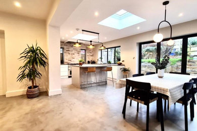 Inspiration for a modern kitchen in Wiltshire.