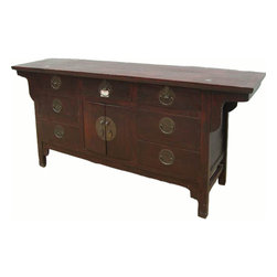 Seven-drawer Sideboard - Buffets And Sideboards