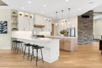 Example of a kitchen design in Other