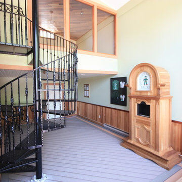 This is the Hamilton Ontario Head Office indoor and outdoor showroom.
