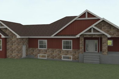 Inspiration for an exterior home remodel in Toronto