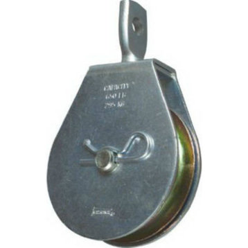 National Hardware® N220-004 Swivel Eye Steel Pulley, 3", Zinc Plated