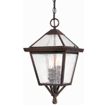 Acclaim Lighting 7626ABZ Charleston - Three Light Outdoor Hanging Lantern