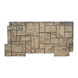 149-JAGGED CASTLE STONE WALL PANEL - Wall Panels