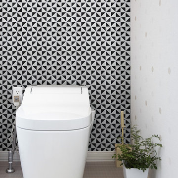 Modern Bathroom Wall Triangular Porcelain Mosaic Tile