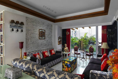 Example of a home design design in Delhi