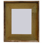 My Barnwood Frames - Green Barnwood Picture Frame, Lighthouse Green Rustic Wood Frame, 10"x10" - *PLEASE NOTE - Glass is included with frame sizes 16x20 or smaller. Larger sizes do not include glass due to the high risk of breakage in shipping.