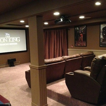 Custom Home Theater/Game Room